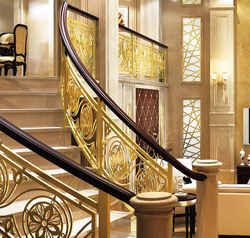 銅樓梯扶手