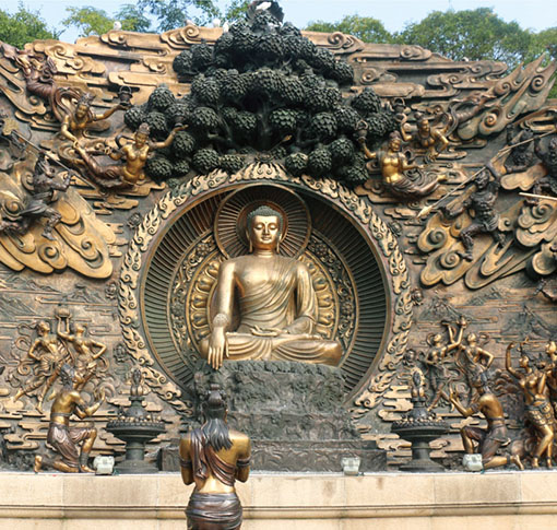 銅雕佛像