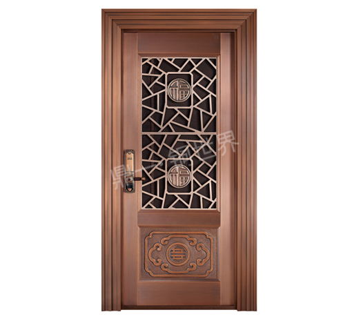 單開銅門（門中門）