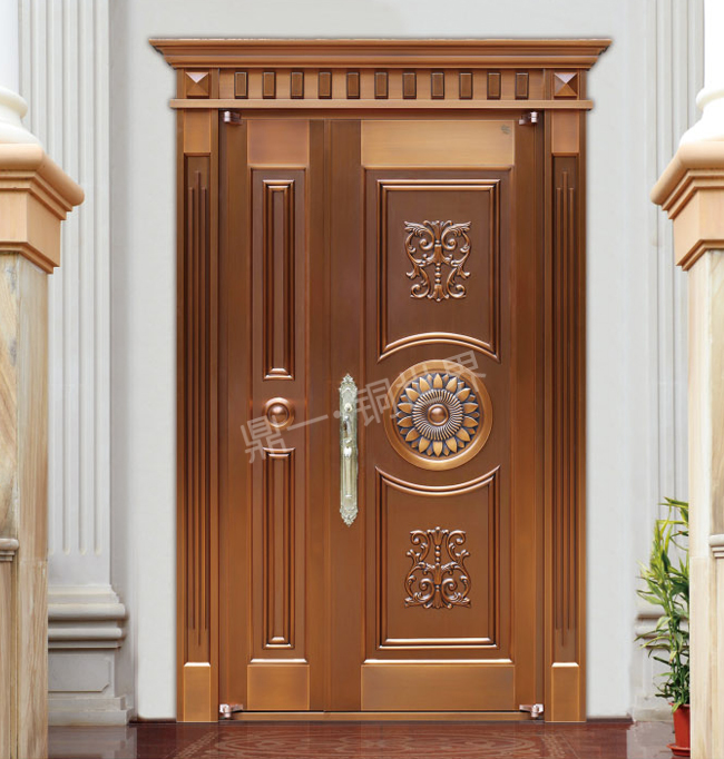 子母銅門進戶門